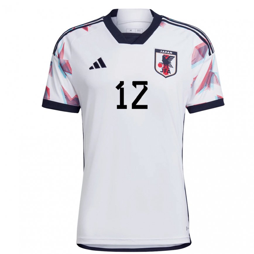 Niño Camiseta Japón Ryusei Haruna #12 Blanco 2ª Equipación 22-24 Perú