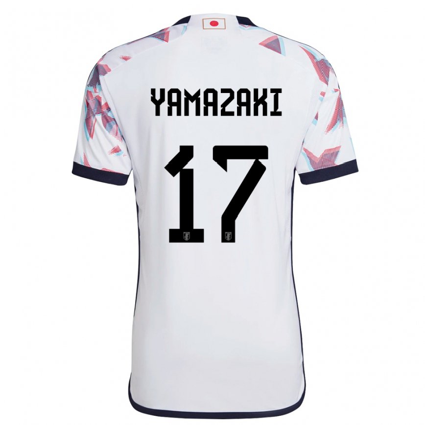 Niño Camiseta Japón Taishin Yamazaki #17 Blanco 2ª Equipación 22-24 Perú