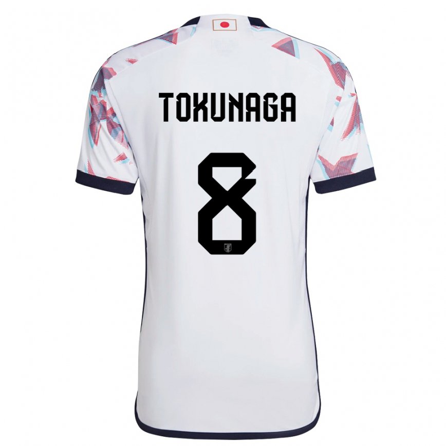 Niño Camiseta Japón Ryo Tokunaga #8 Blanco 2ª Equipación 22-24 Perú