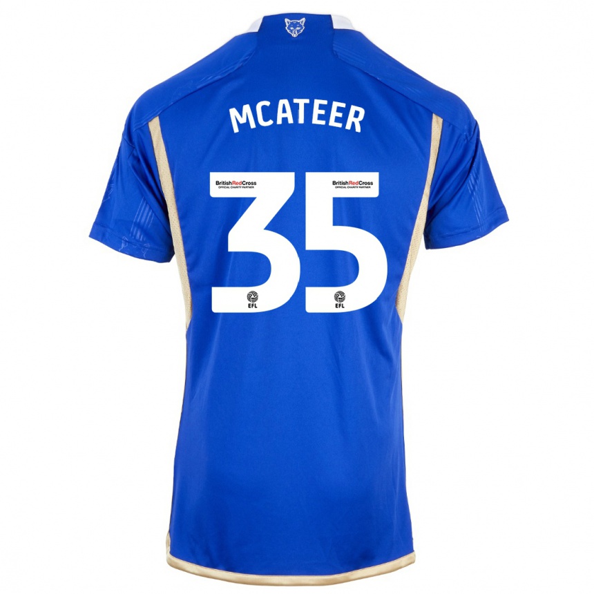 Niño Fútbol Camiseta Kasey Mcateer #35 Azul 1ª Equipación 2023/24 Perú