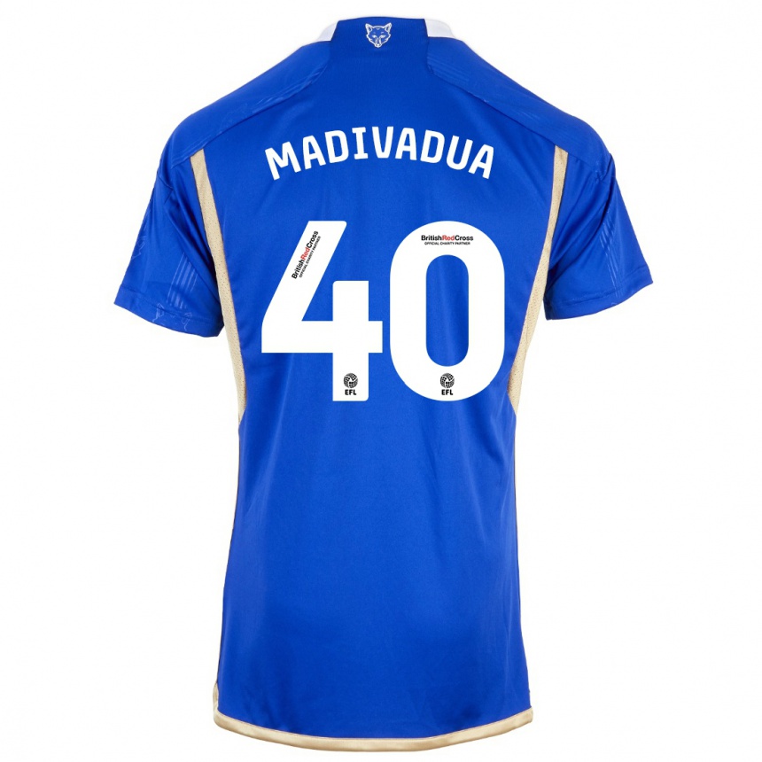 Niño Fútbol Camiseta Wanya Marçal #40 Azul 1ª Equipación 2023/24 Perú