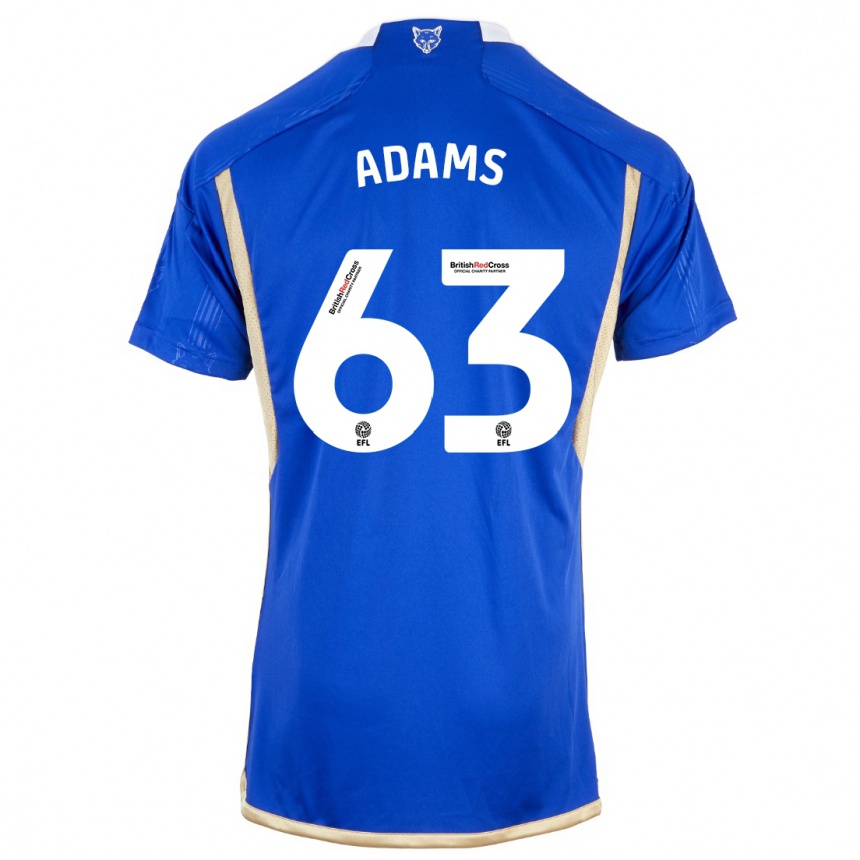 Niño Fútbol Camiseta Bayli Spencer Adams #63 Azul 1ª Equipación 2023/24 Perú