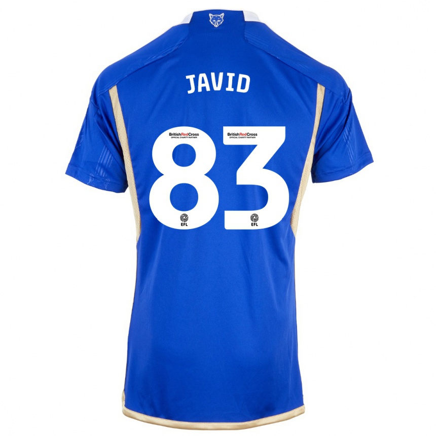 Niño Fútbol Camiseta Abdullah Javid #83 Azul 1ª Equipación 2023/24 Perú