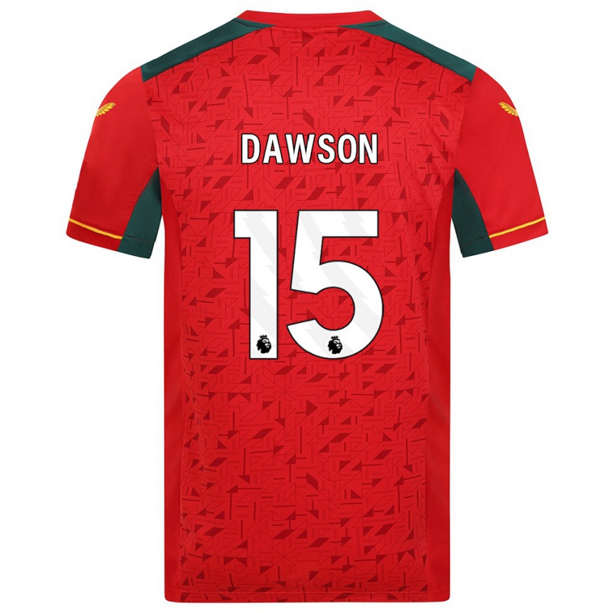 Niño Fútbol Camiseta Craig Dawson #15 Rojo 2ª Equipación 2023/24 Perú