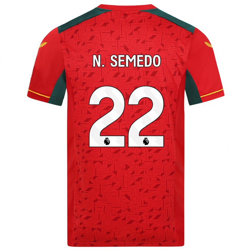 Niño Fútbol Camiseta Nélson Semedo #22 Rojo 2ª Equipación 2023/24 Perú