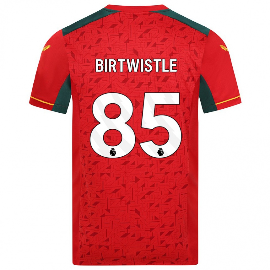 Niño Fútbol Camiseta Harry Birtwistle #85 Rojo 2ª Equipación 2023/24 Perú