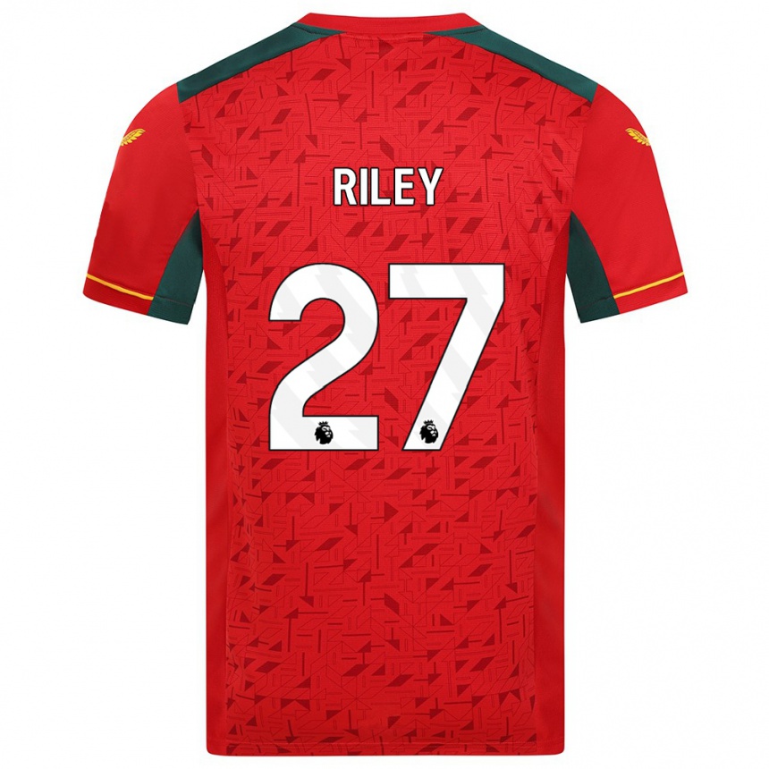 Niño Fútbol Camiseta Lauren Riley #27 Rojo 2ª Equipación 2023/24 Perú