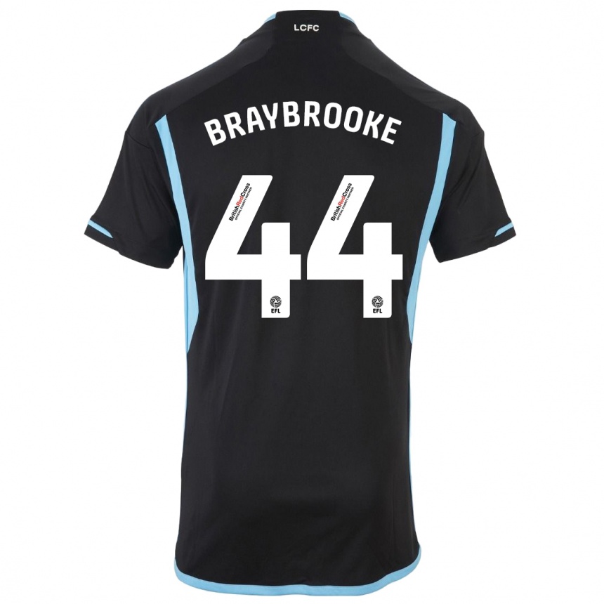 Niño Fútbol Camiseta Sammy Braybrooke #44 Negro 2ª Equipación 2023/24 Perú