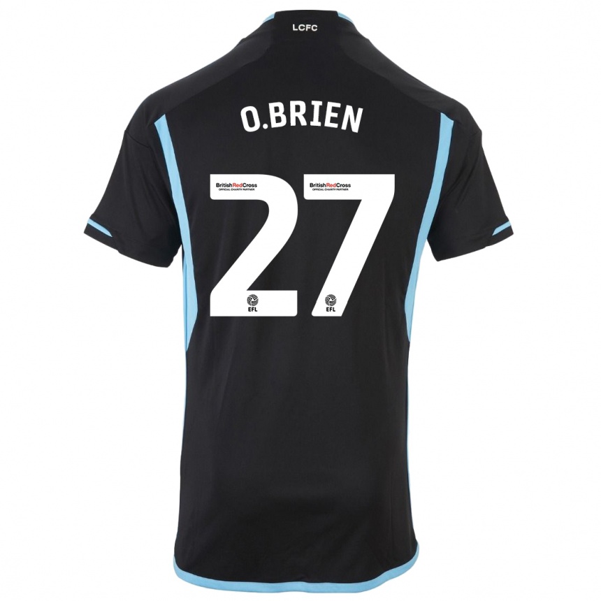 Niño Fútbol Camiseta Shannon O.brien #27 Negro 2ª Equipación 2023/24 Perú