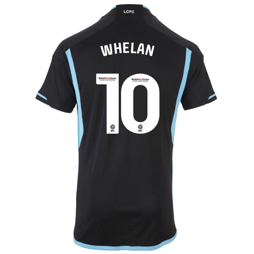 Niño Fútbol Camiseta Aileen Whelan #10 Negro 2ª Equipación 2023/24 Perú