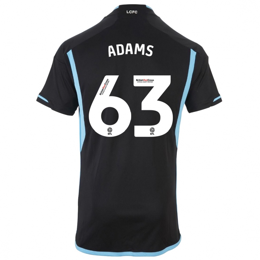 Niño Fútbol Camiseta Bayli Spencer Adams #63 Negro 2ª Equipación 2023/24 Perú