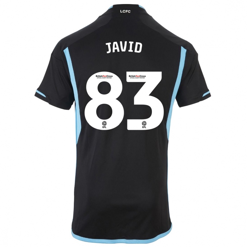 Niño Fútbol Camiseta Abdullah Javid #83 Negro 2ª Equipación 2023/24 Perú