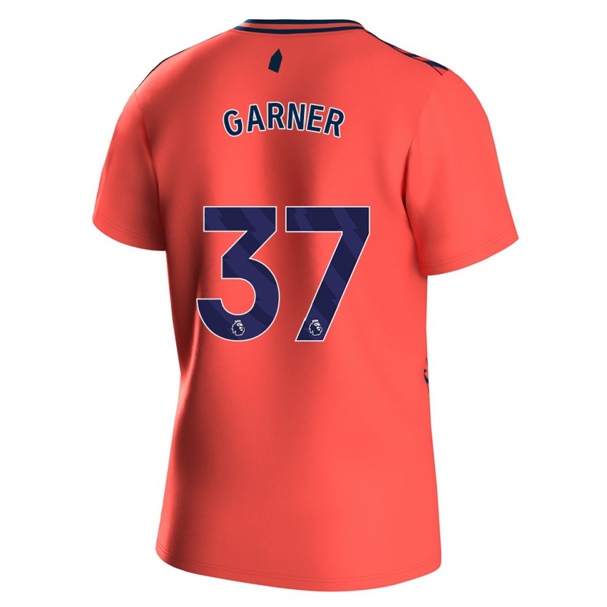 Niño Fútbol Camiseta James Garner #37 Coralino 2ª Equipación 2023/24 Perú