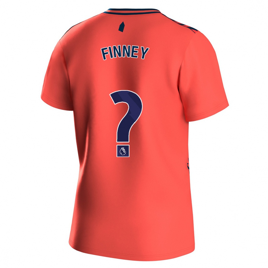 Niño Fútbol Camiseta George Finney #0 Coralino 2ª Equipación 2023/24 Perú