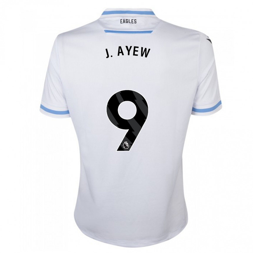 Niño Fútbol Camiseta Jordan Ayew #9 Blanco 2ª Equipación 2023/24 Perú