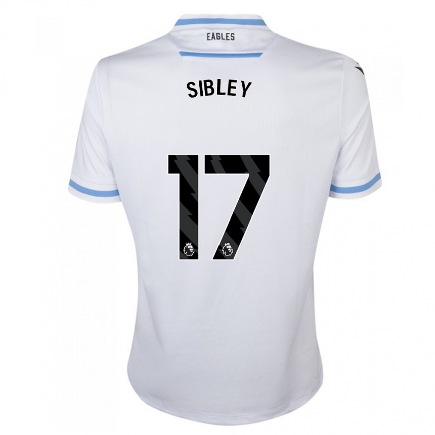 Niño Fútbol Camiseta Isabella Sibley #17 Blanco 2ª Equipación 2023/24 Perú