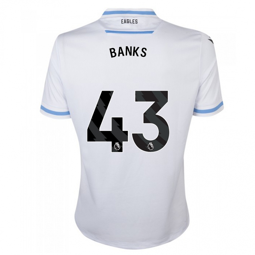 Niño Fútbol Camiseta Scott Banks #43 Blanco 2ª Equipación 2023/24 Perú