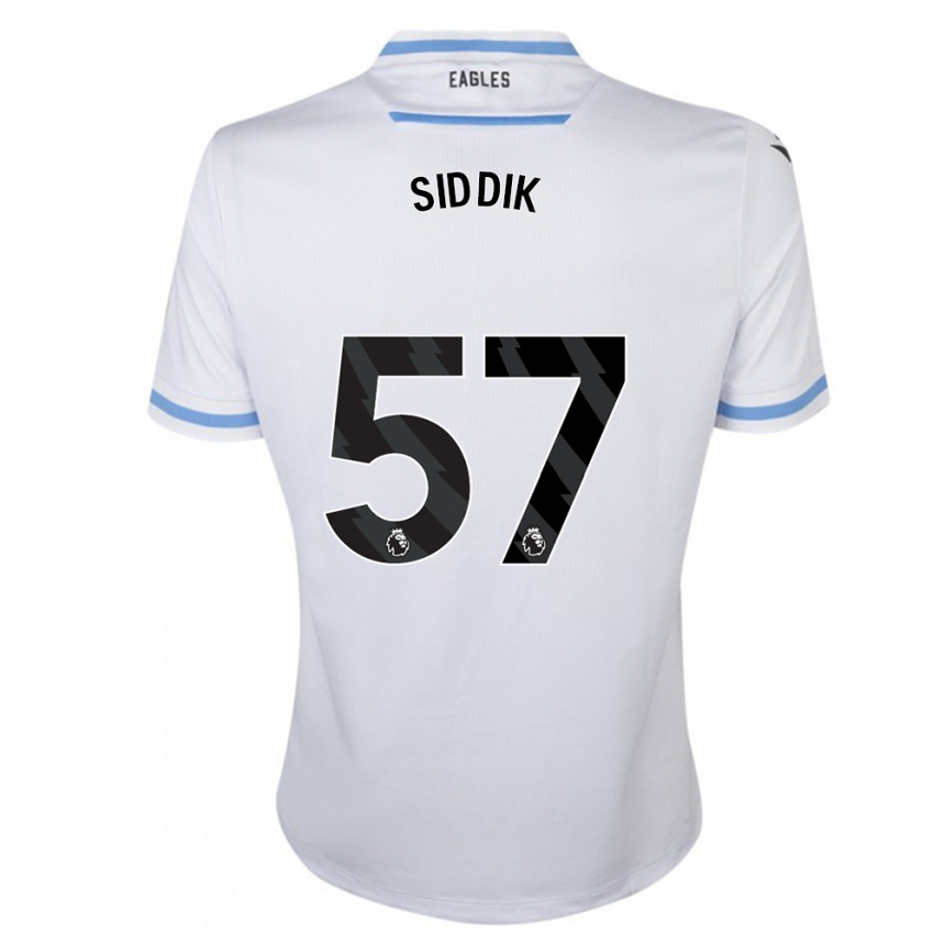 Niño Fútbol Camiseta Cardo Siddik #57 Blanco 2ª Equipación 2023/24 Perú