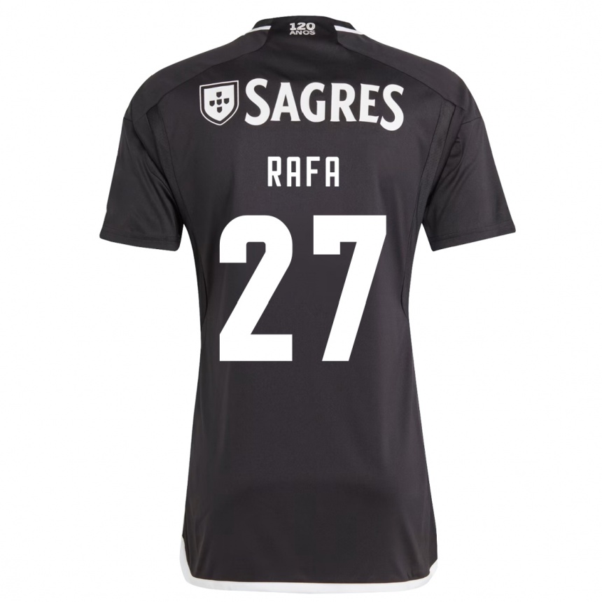 Niño Fútbol Camiseta Rafa #27 Negro 2ª Equipación 2023/24 Perú