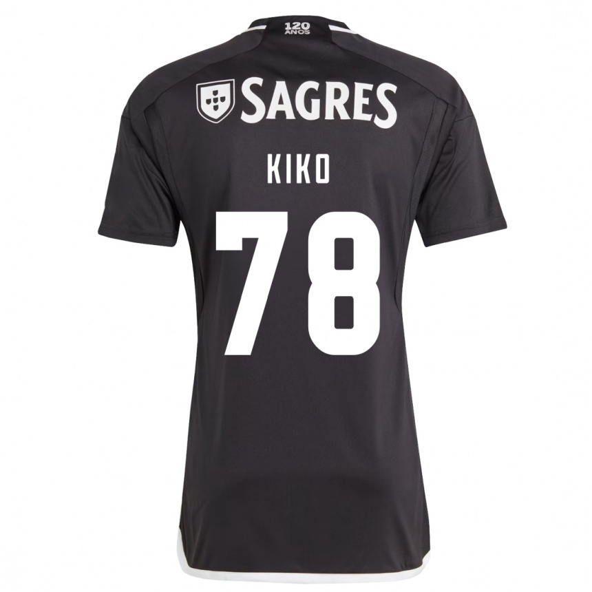 Niño Fútbol Camiseta Kiko #78 Negro 2ª Equipación 2023/24 Perú