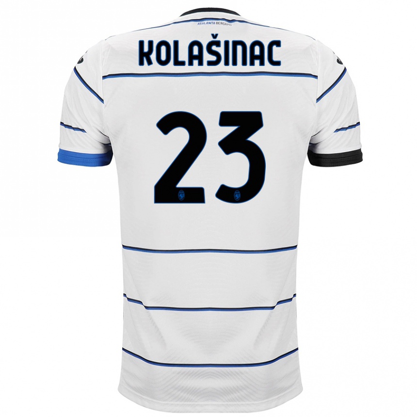 Niño Fútbol Camiseta Sead Kolasinac #23 Blanco 2ª Equipación 2023/24 Perú