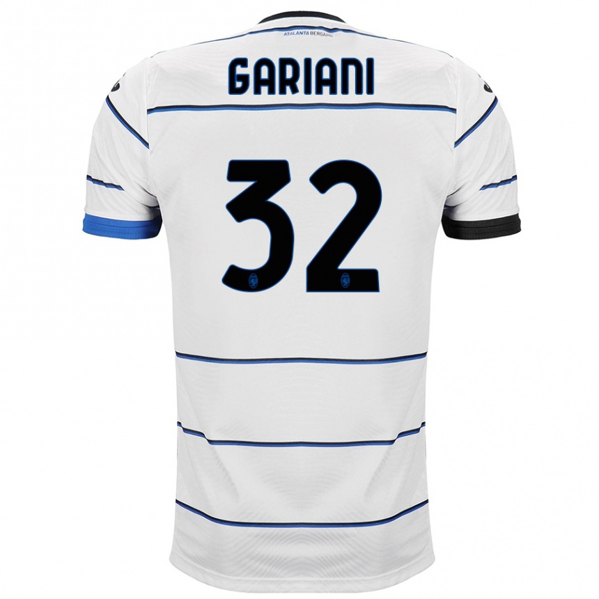 Niño Fútbol Camiseta Niccolò Gariani #32 Blanco 2ª Equipación 2023/24 Perú