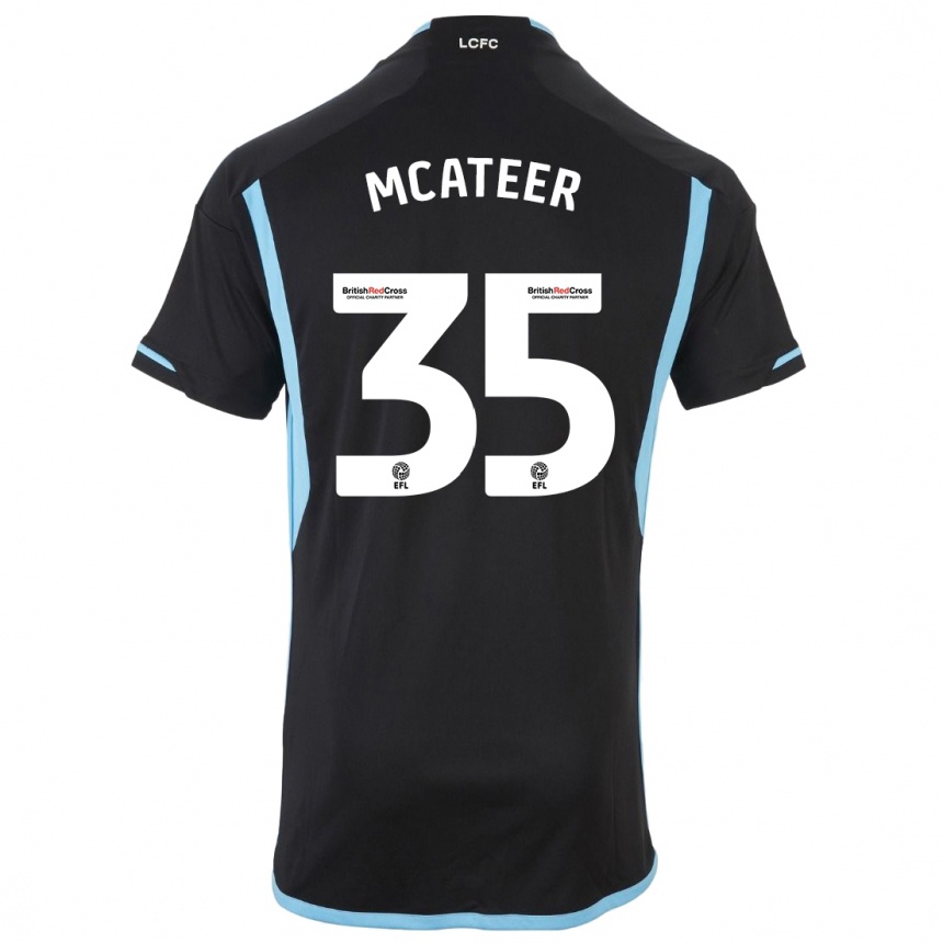 Hombre Fútbol Camiseta Kasey Mcateer #35 Negro 2ª Equipación 2023/24 Perú