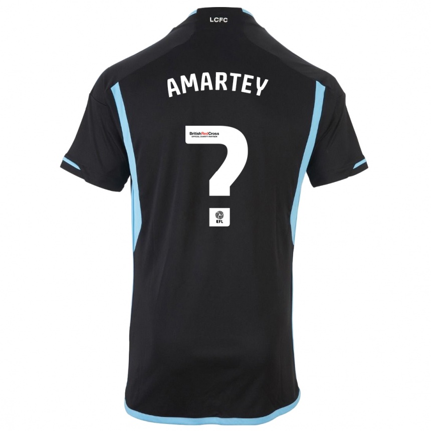 Hombre Fútbol Camiseta Bobby Amartey #0 Negro 2ª Equipación 2023/24 Perú