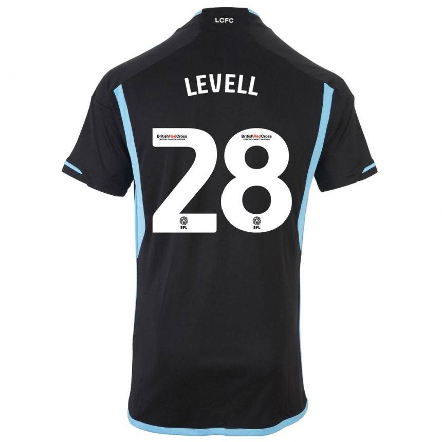 Hombre Fútbol Camiseta Kirstie Levell #28 Negro 2ª Equipación 2023/24 Perú