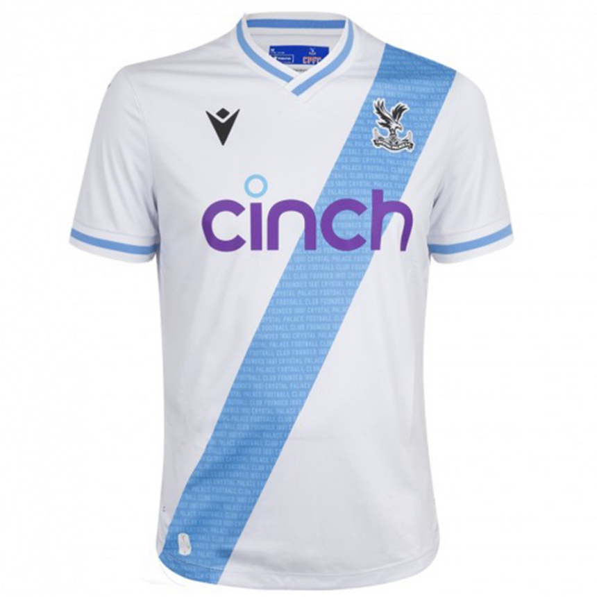 Hombre Fútbol Camiseta James Mcarthur #18 Blanco 2ª Equipación 2023/24 Perú