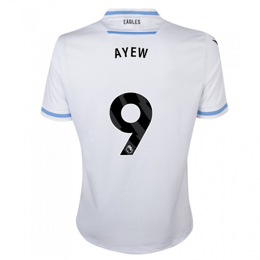 Hombre Fútbol Camiseta Ayew #9 Blanco 2ª Equipación 2023/24 Perú