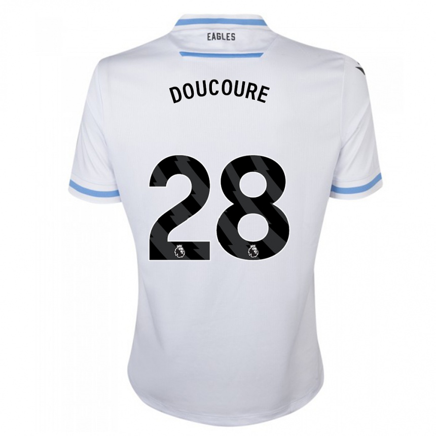 Hombre Fútbol Camiseta Cheick Doucouré #28 Blanco 2ª Equipación 2023/24 Perú