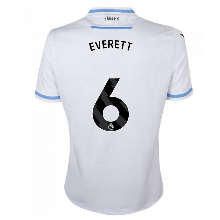 Hombre Fútbol Camiseta Aimee Everett #6 Blanco 2ª Equipación 2023/24 Perú