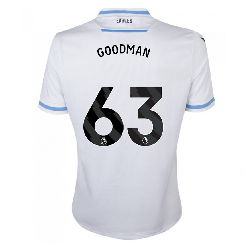 Hombre Fútbol Camiseta Owen Goodman #63 Blanco 2ª Equipación 2023/24 Perú