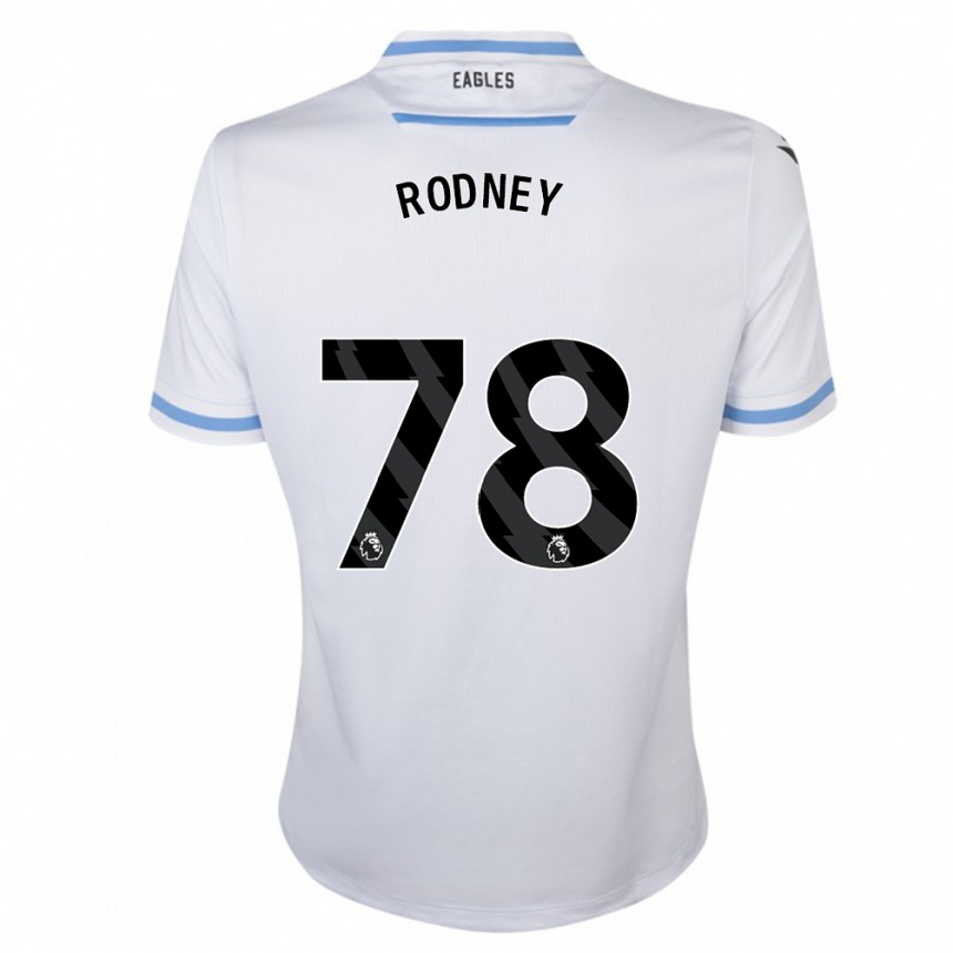 Hombre Fútbol Camiseta Kaden Rodney #78 Blanco 2ª Equipación 2023/24 Perú