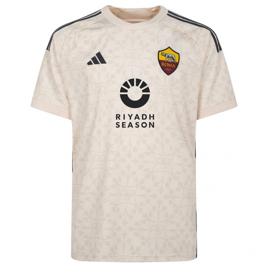 Hombre Fútbol Camiseta Rick Karsdorp #2 Blanquecino 2ª Equipación 2023/24 Perú