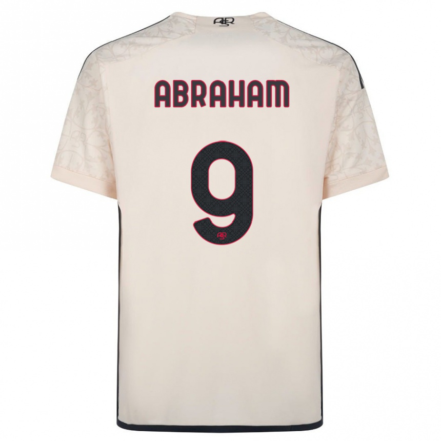 Hombre Fútbol Camiseta Tammy Abraham #9 Blanquecino 2ª Equipación 2023/24 Perú