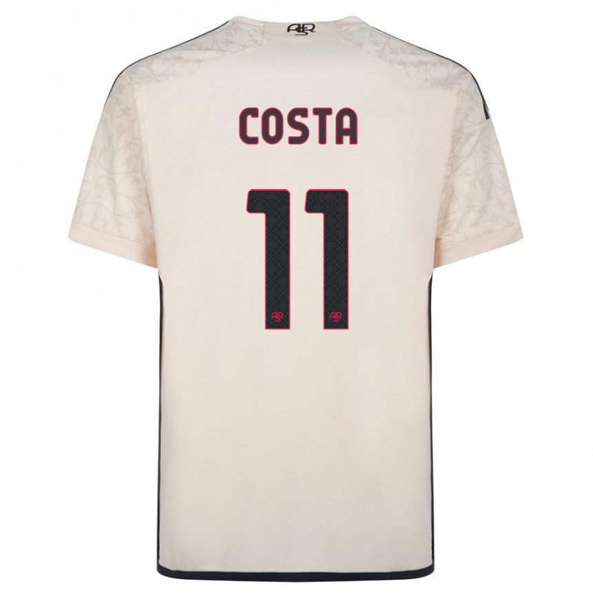 Hombre Fútbol Camiseta João Costa #11 Blanquecino 2ª Equipación 2023/24 Perú