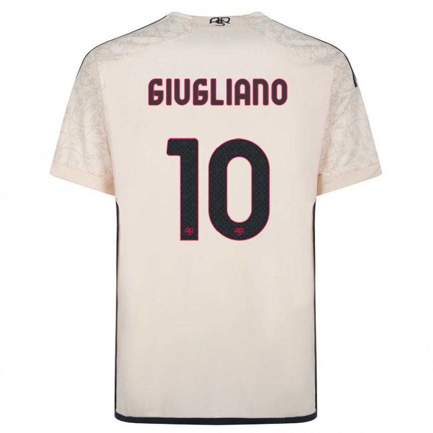 Hombre Fútbol Camiseta Manuela Giugliano #10 Blanquecino 2ª Equipación 2023/24 Perú