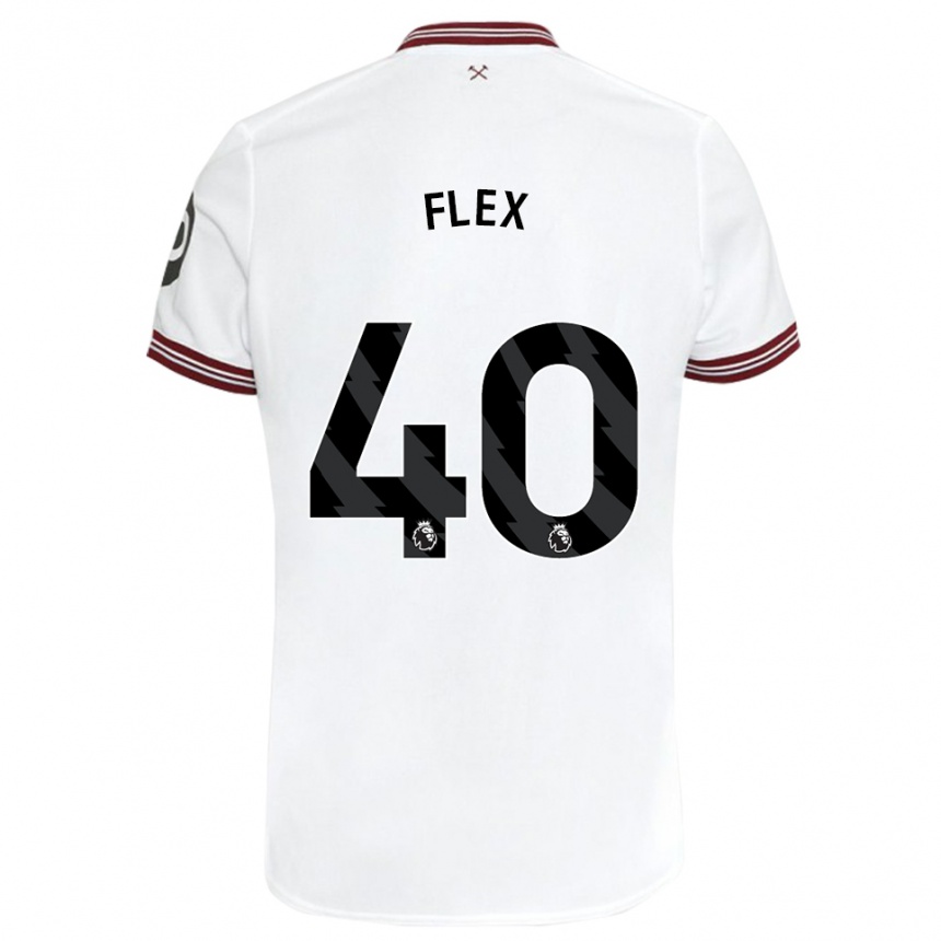 Mujer Fútbol Camiseta Armstrong Oko Flex #40 Blanco 2ª Equipación 2023/24 Perú