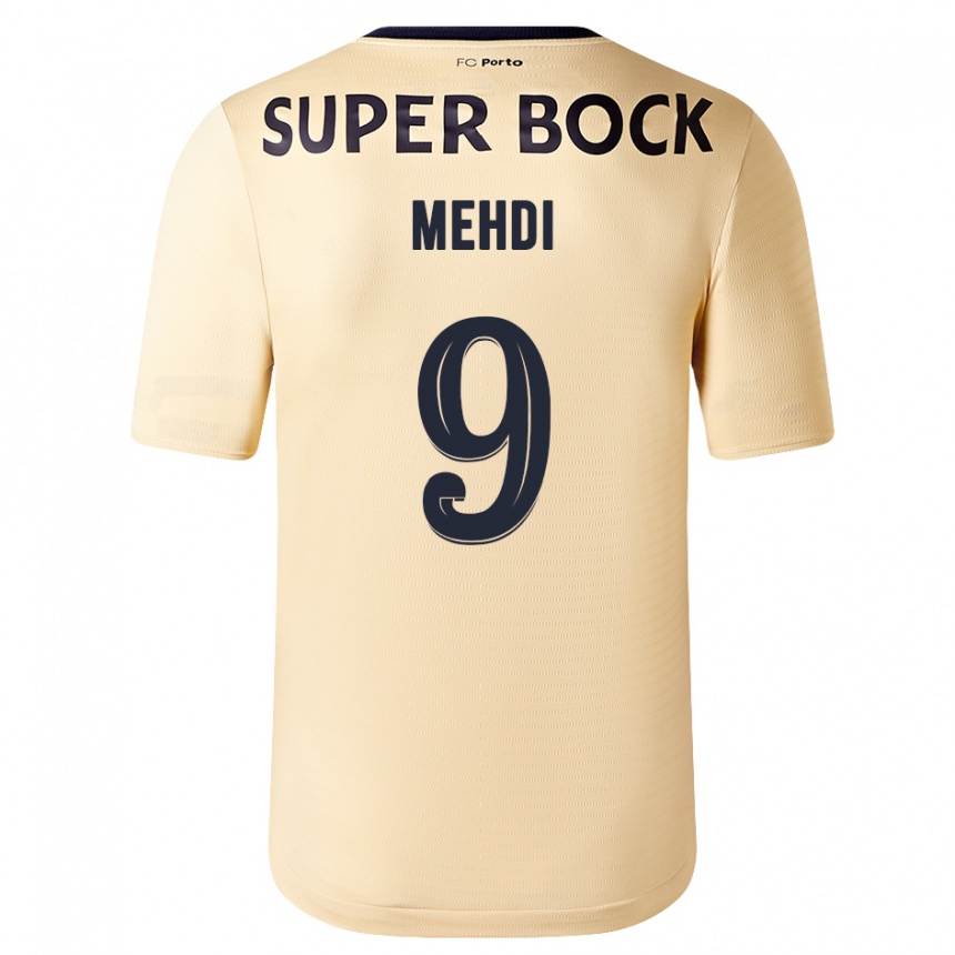 Mujer Fútbol Camiseta Mehdi Taremi #9 Beige-Dorado 2ª Equipación 2023/24 Perú