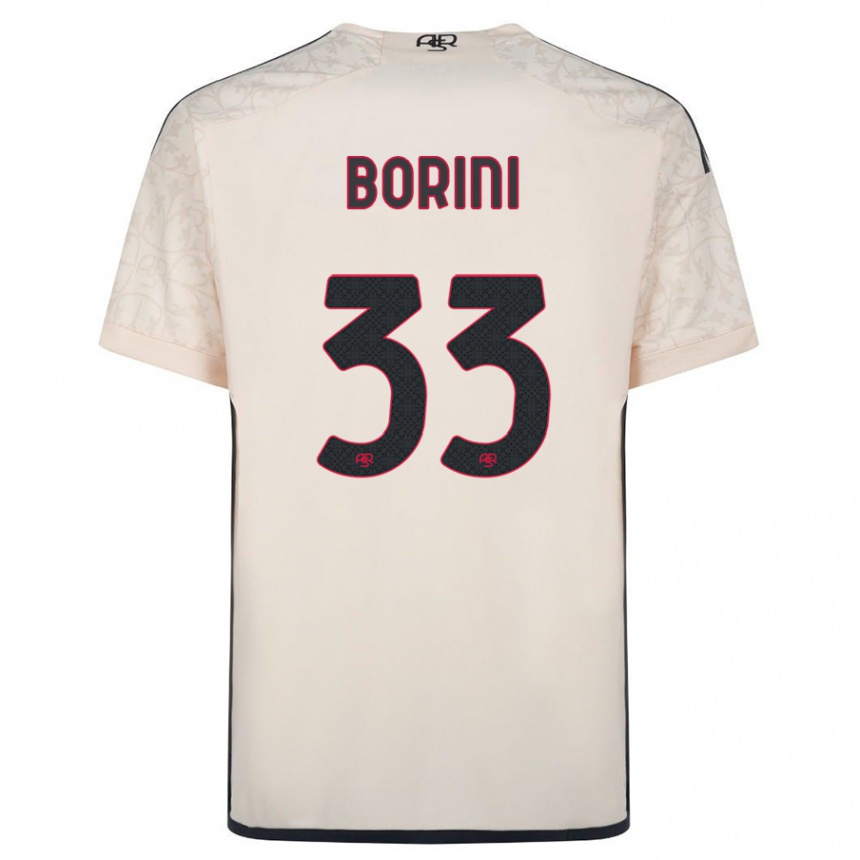 Mujer Fútbol Camiseta Joyce Borini #33 Blanquecino 2ª Equipación 2023/24 Perú