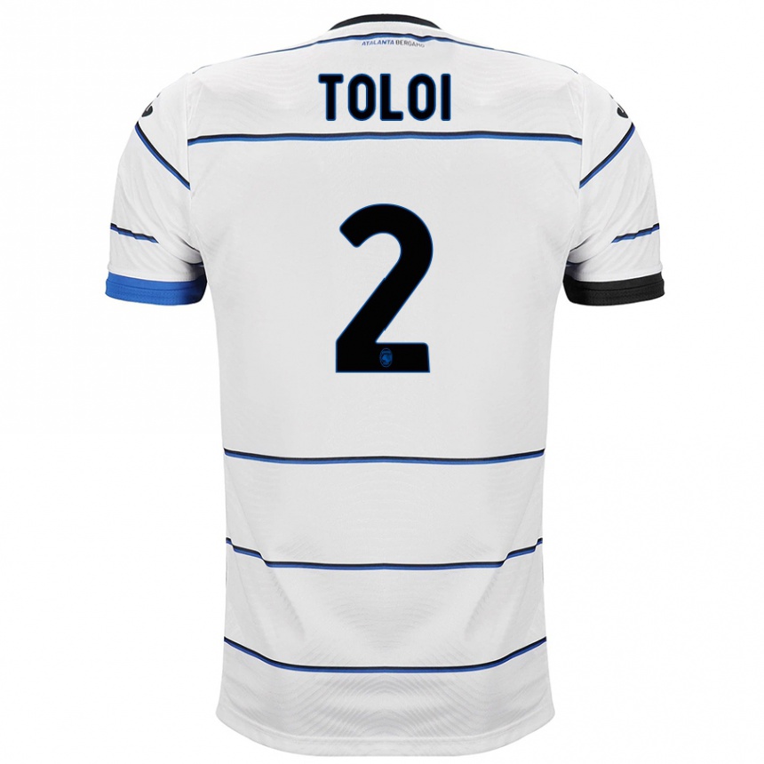 Mujer Fútbol Camiseta Rafael Tolói #2 Blanco 2ª Equipación 2023/24 Perú