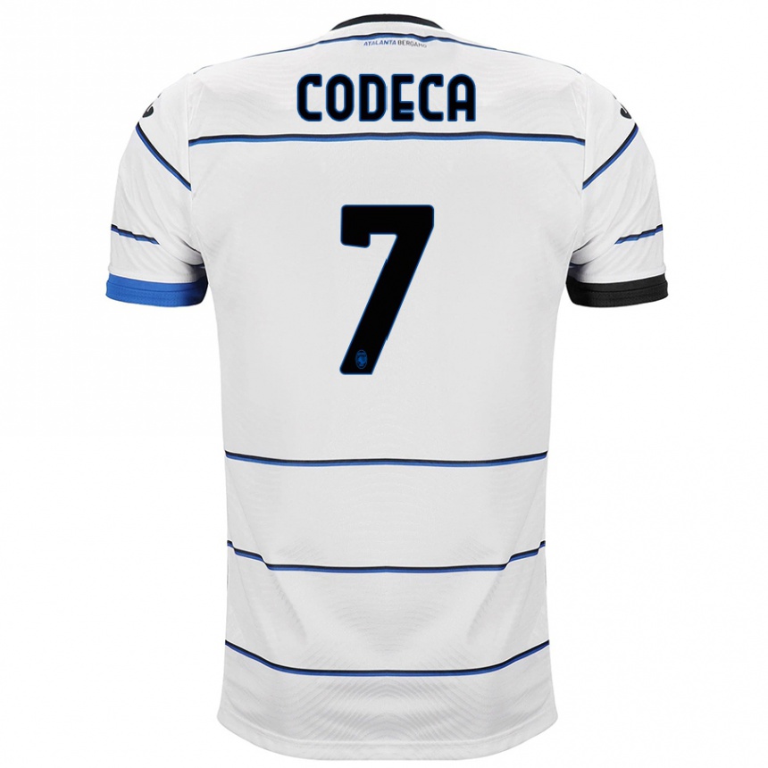 Mujer Fútbol Camiseta Bianca Codeca #7 Blanco 2ª Equipación 2023/24 Perú