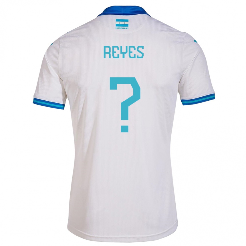 Niño Fútbol Camiseta Honduras Elkin Reyes #0 Blanco 1ª Equipación 24-26 Perú