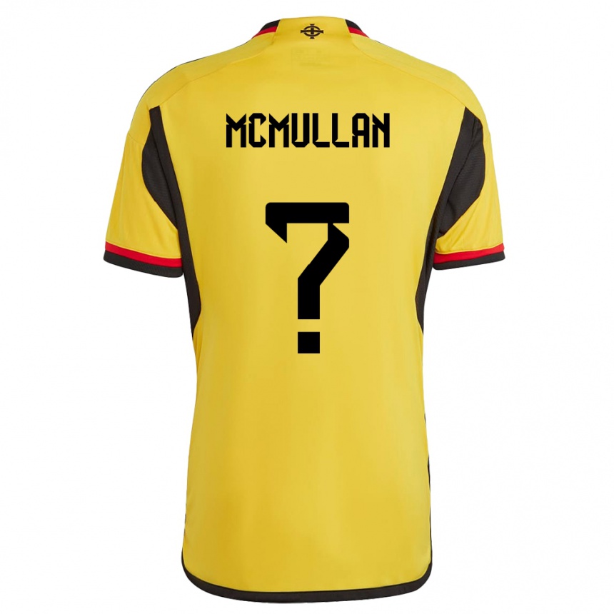 Niño Fútbol Camiseta Irlanda Del Norte Stephen Mcmullan #0 Blanco 2ª Equipación 24-26 Perú