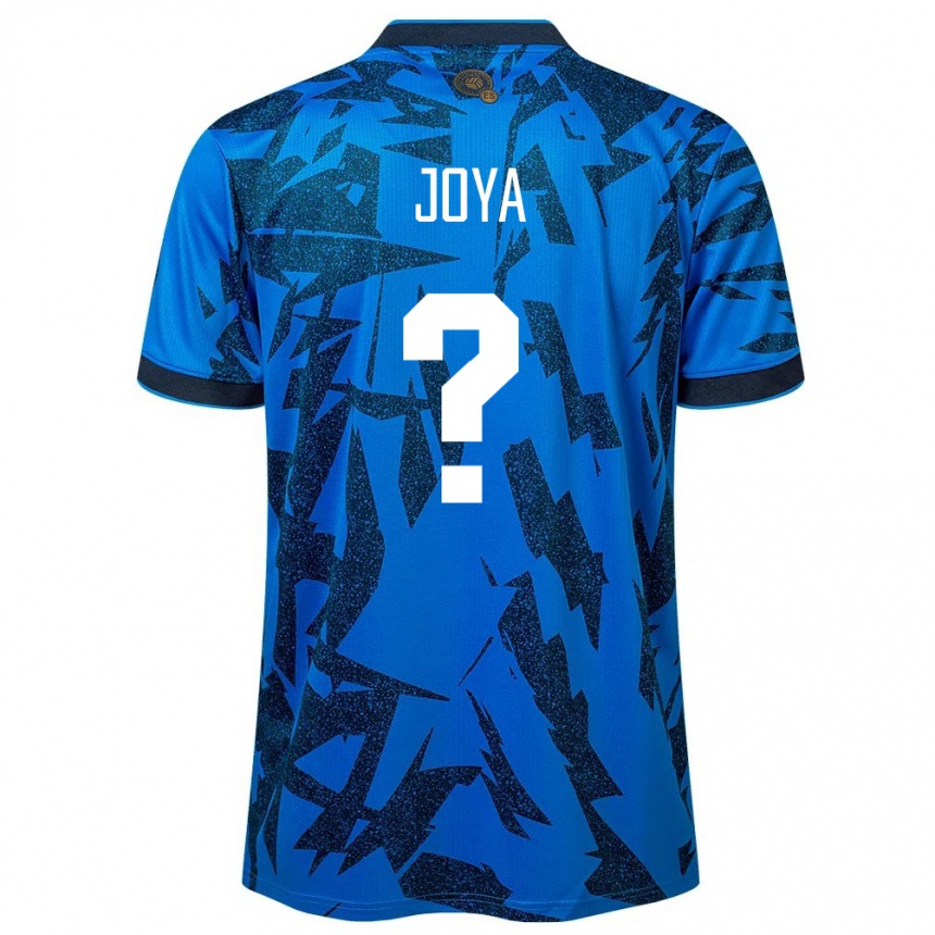 Hombre Fútbol Camiseta El Salvador Marlon Joya #0 Azul 1ª Equipación 24-26 Perú