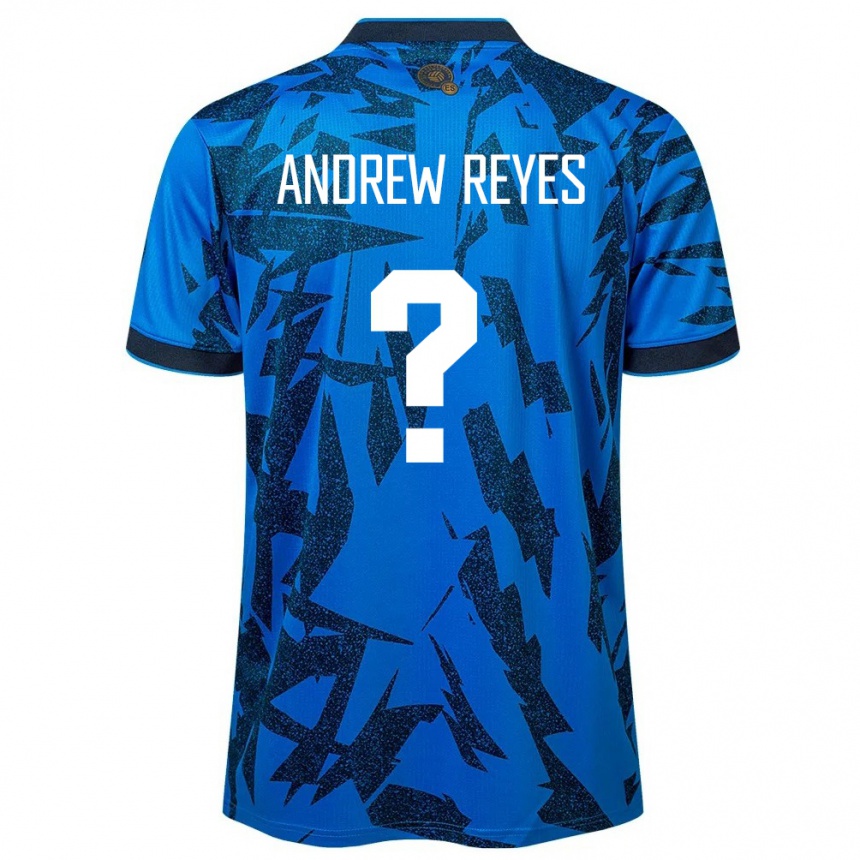 Hombre Fútbol Camiseta El Salvador Andrew Reyes #0 Azul 1ª Equipación 24-26 Perú