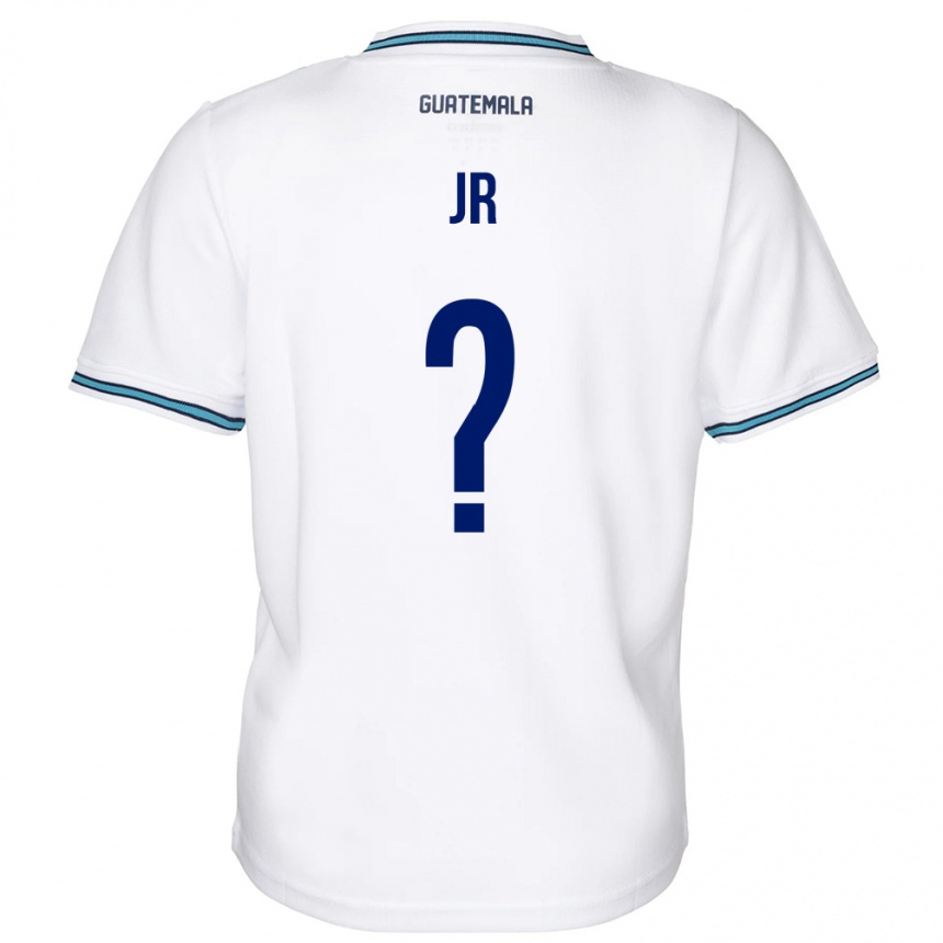 Hombre Fútbol Camiseta Guatemala Marvin Ávila Jr #0 Blanco 1ª Equipación 24-26 Perú