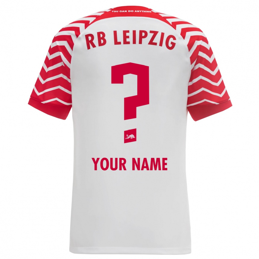 Niño Fútbol Camiseta Su Nombre #0 Blanco 1ª Equipación 2023/24 Perú